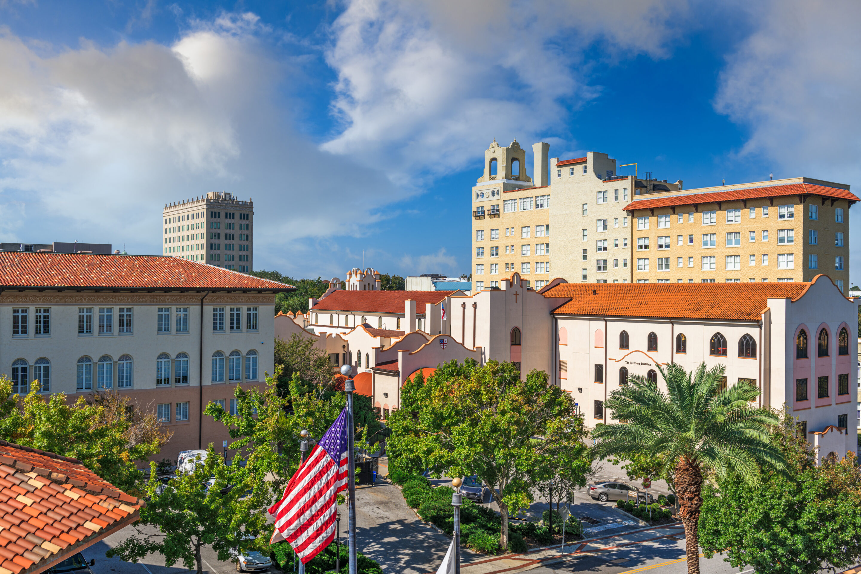 Lakeland Florida USA in the Afternoon